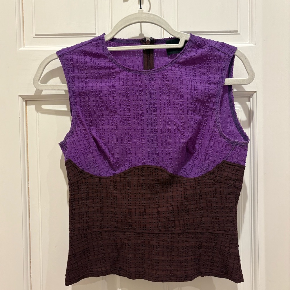 Rachel Comey purple top, size 4